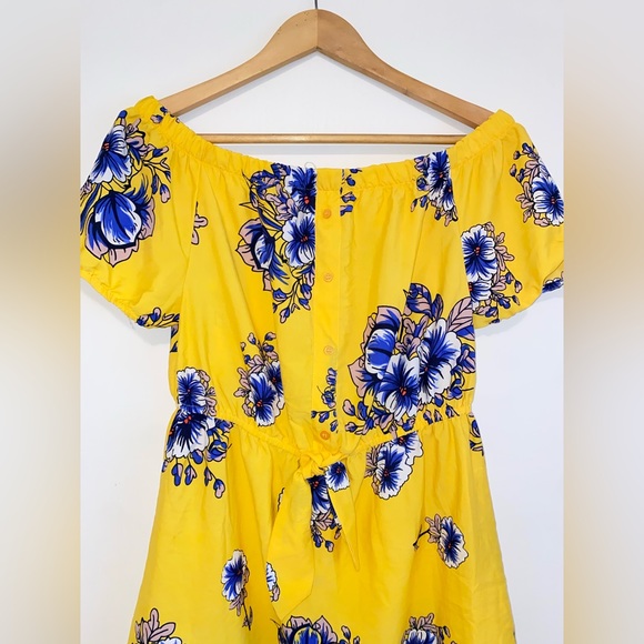 Floral Mini Dress/Top - Picture 3 of 4